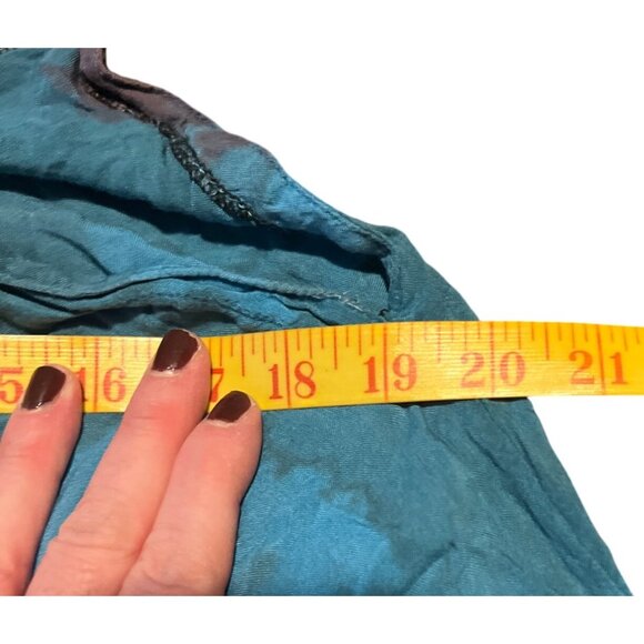 Sacred Threads Hippie Boho Festival Harem Tie Dye Block Print Jumpsuit - Picture 3 of 5